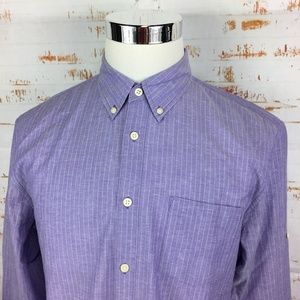 John Varvatos Mens Button Down Shirt Large L